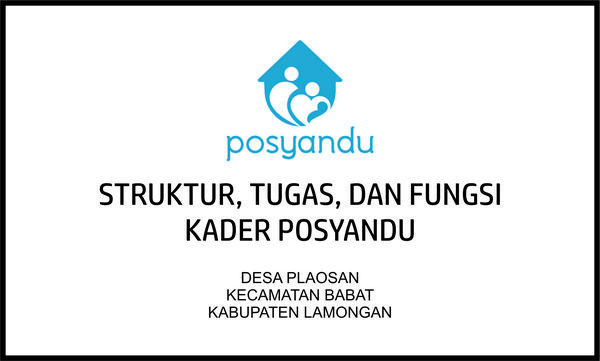 Posyandu Desa Plaosan