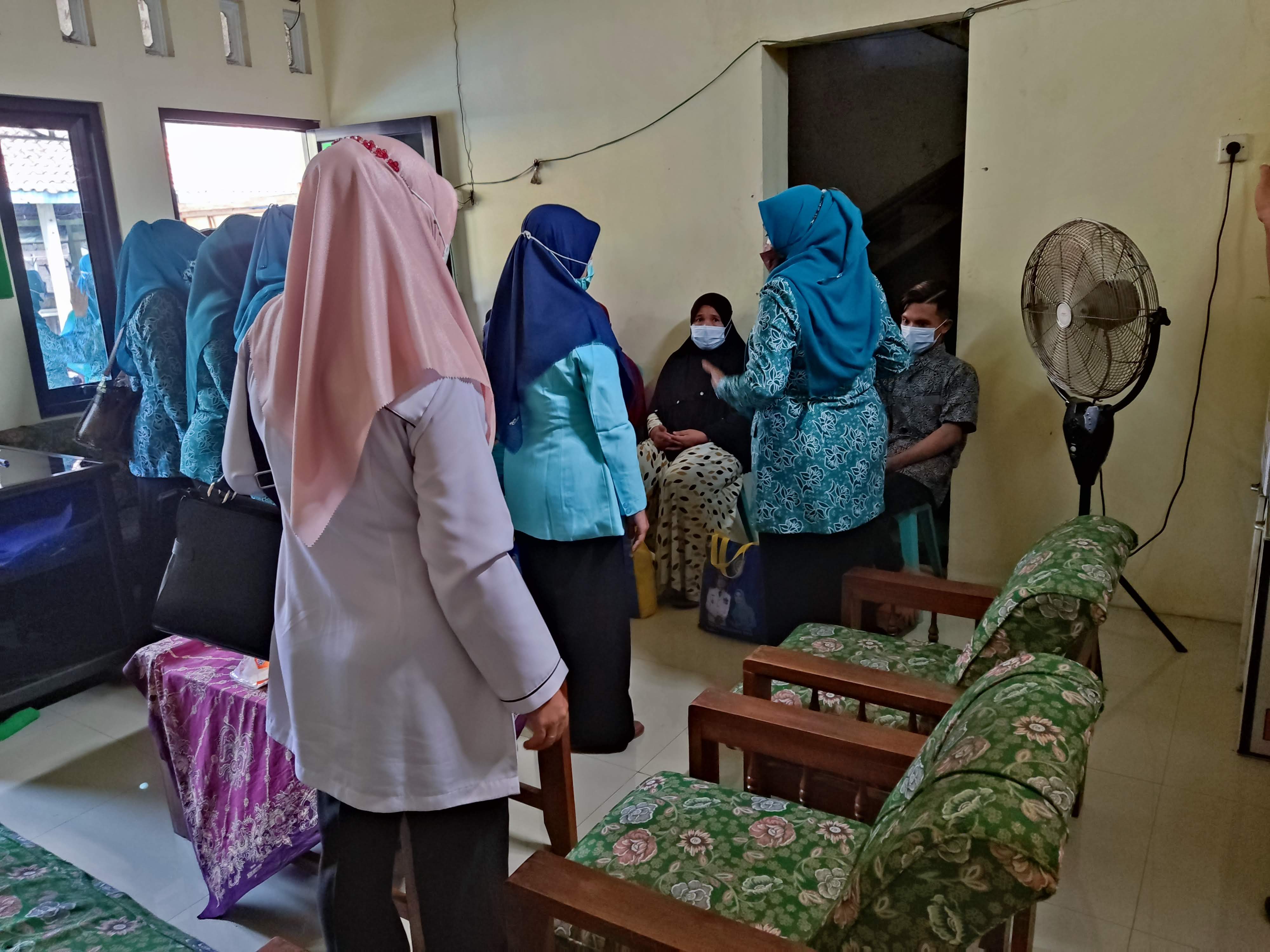 Kunjungan Istri Bupati Lamongan